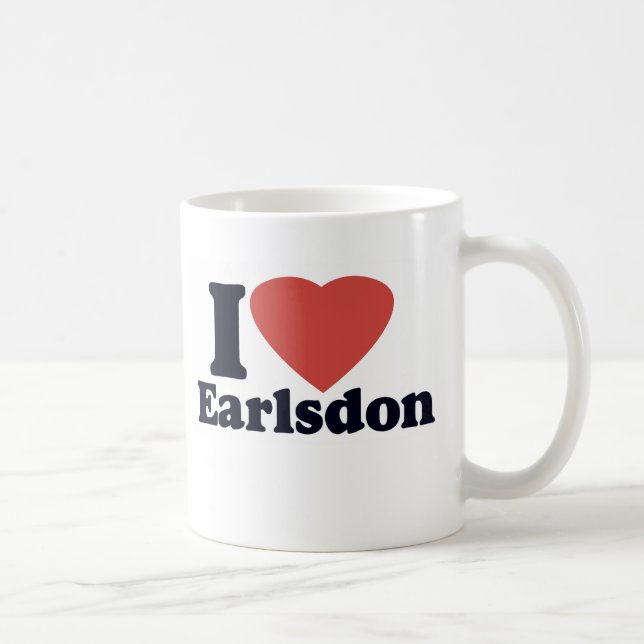 I love Earlsdon Mug (Right)