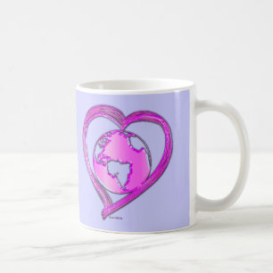 I LOVE EARTH (Pink) Series Coffee Mug