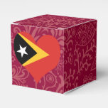 I Love East+Timor Favor Boxes