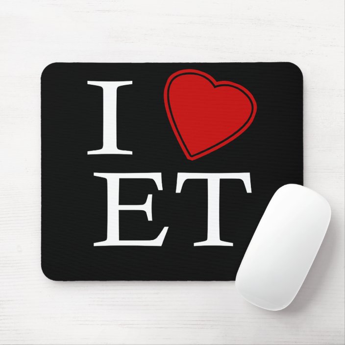 I Love East Timor Mouse Pad