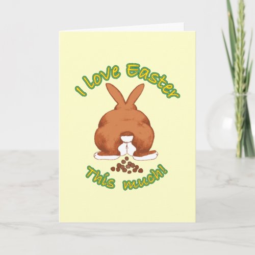 I Love Easter This Much Holiday Card