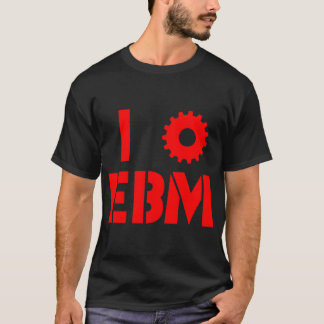 I LOVE EBM Red T-Shirt