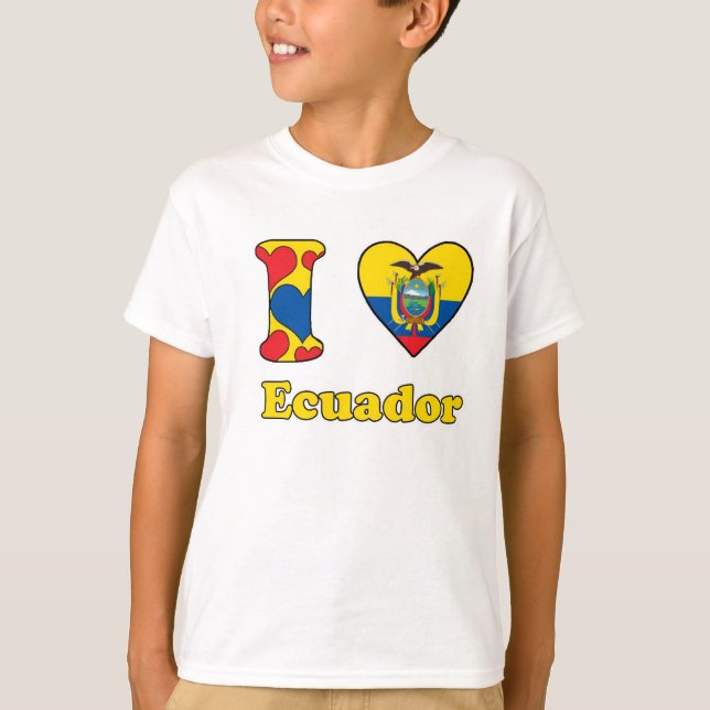 I love Ecuador T-Shirt (Front)