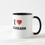 I Love Eggheads Mug at Zazzle