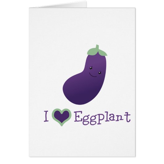 I love Eggplant (Front)