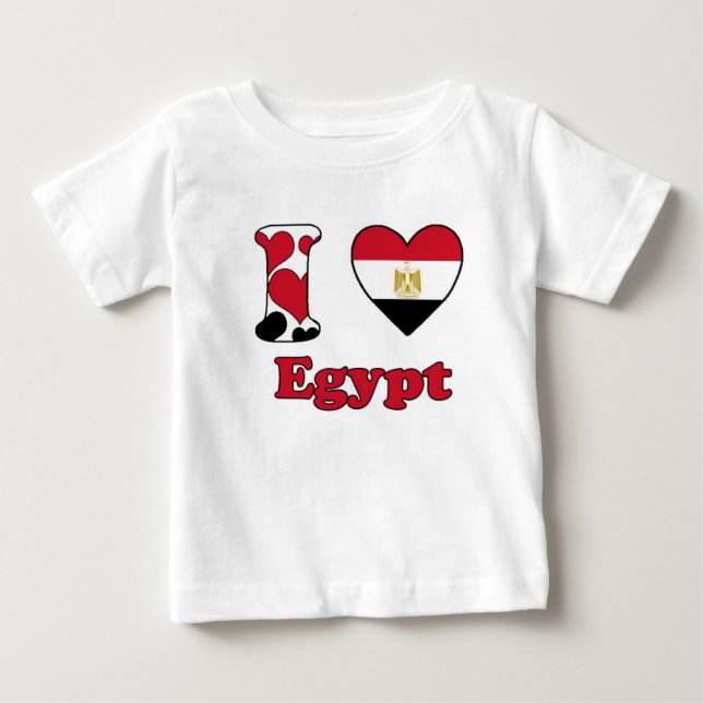 I love Egypt Baby T-Shirt (Front)