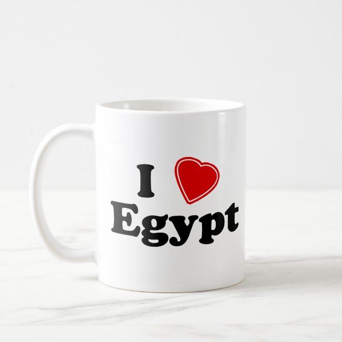 I Love Egypt Coffee Mug