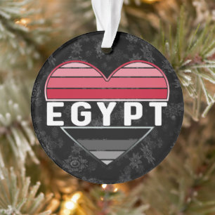 I Love Egypt, Egyptian Heart Ornament
