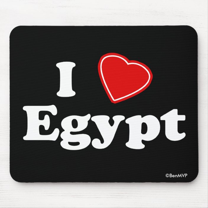 I Love Egypt Mousepad