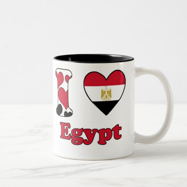 I love Egypt Two-Tone Coffee Mug (Right)