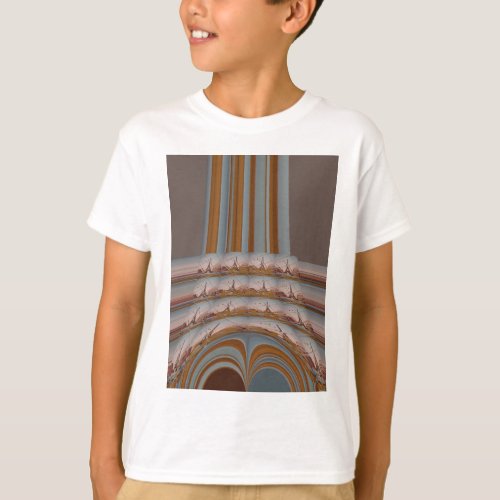 I Love Eiffel Tower  Paris With Love blue sky colo T_Shirt