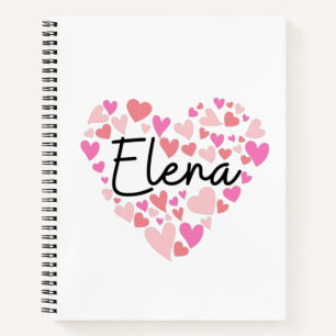 I love Elena Notebook