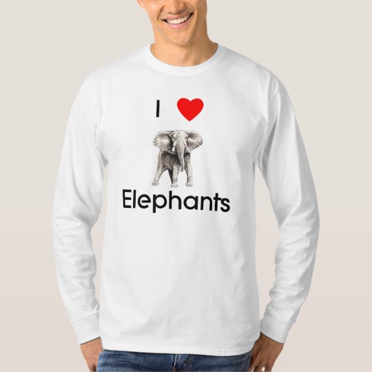 I love elephants T-Shirt