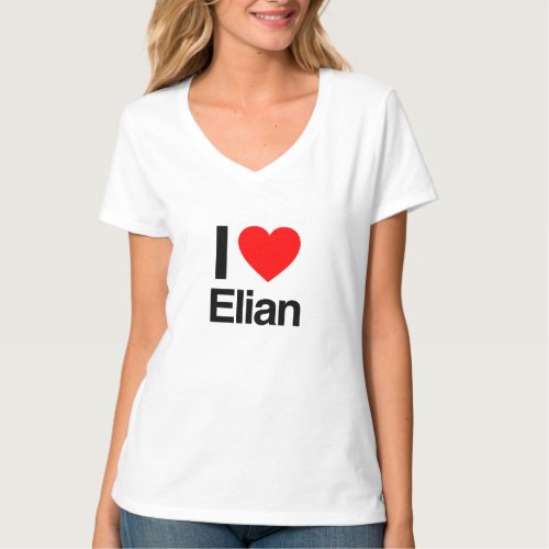i love Elian T_Shirt