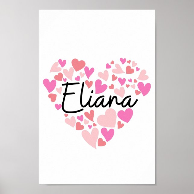I love Eliana Poster (Front)