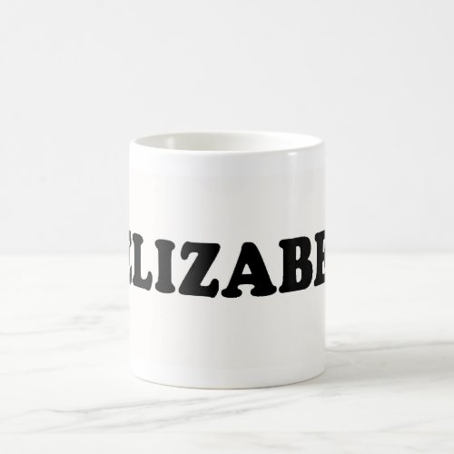I LOVE ELIZABETH COFFEE MUG