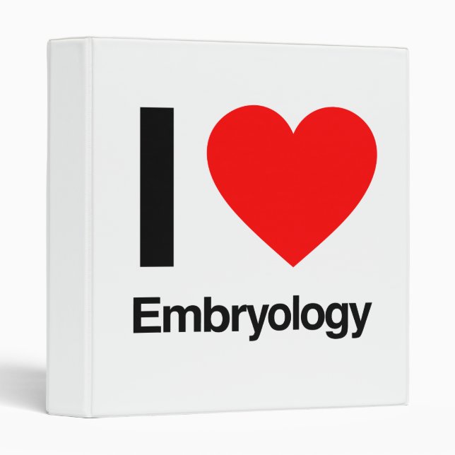 i love embryology binder (Front/Spine)