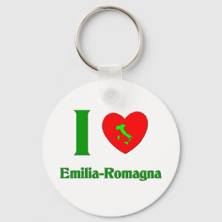I Love Emilia-Romagna Italy Keychain