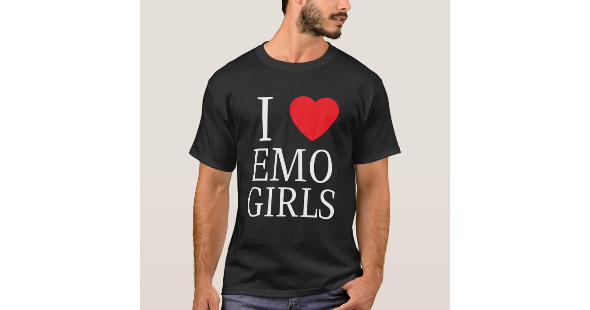 I heart emo girls♥️ | Graphic T-Shirt
