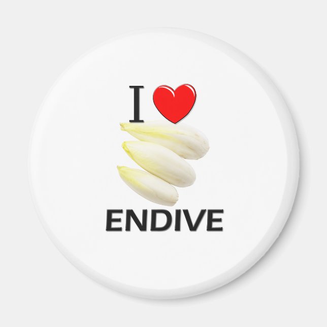 I Love Endive Magnet (Front)