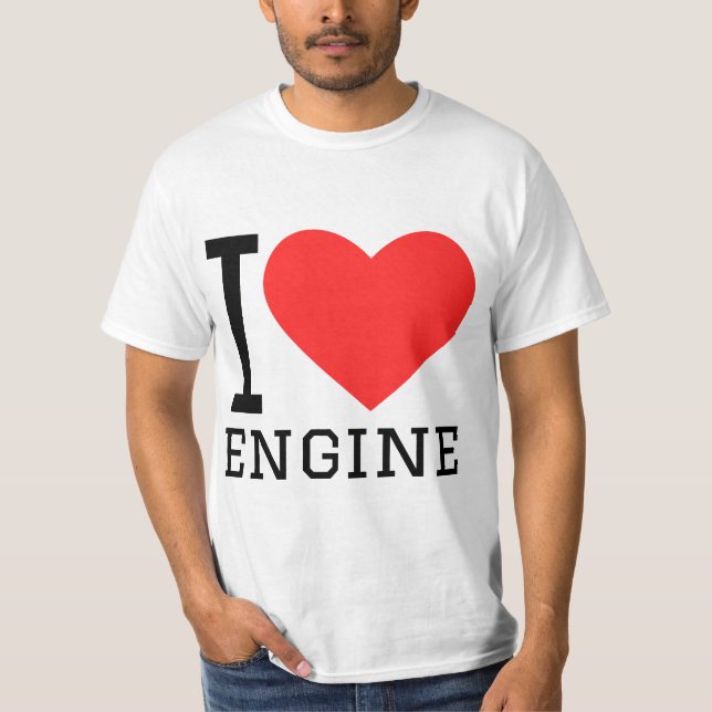 I love engine T-Shirt (Front)