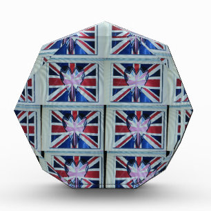 I Love England Art Print Acrylic Award