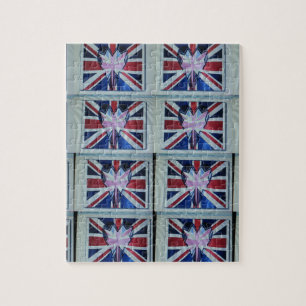 I Love England Art Print Jigsaw Puzzle