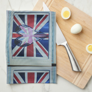 I Love England Art Print Towel