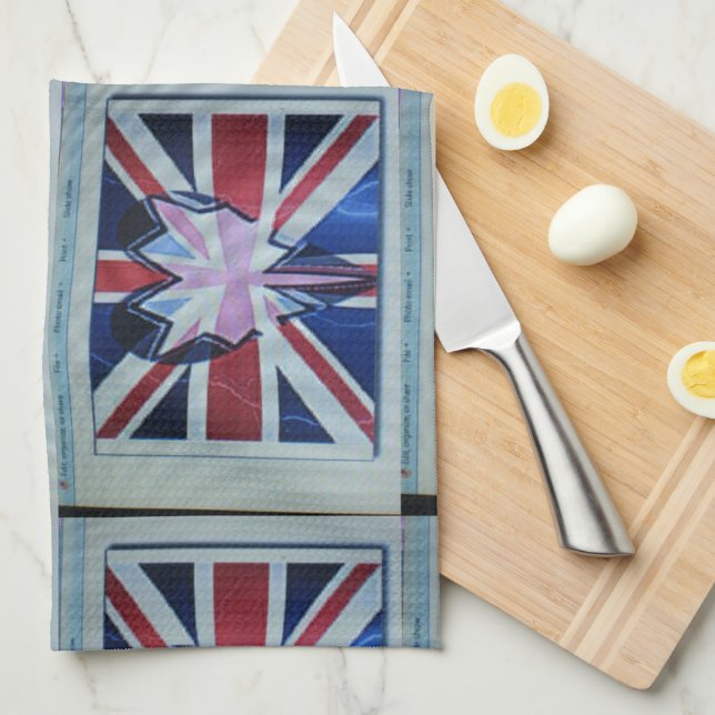 I Love England Art Print Towel (Quarter Fold)