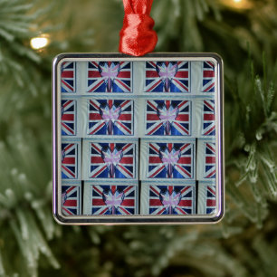 I love England.png Metal Ornament