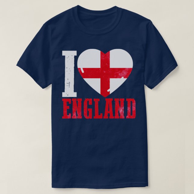 I love England T-Shirt (Design Front)