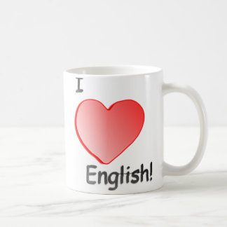 I love English mug