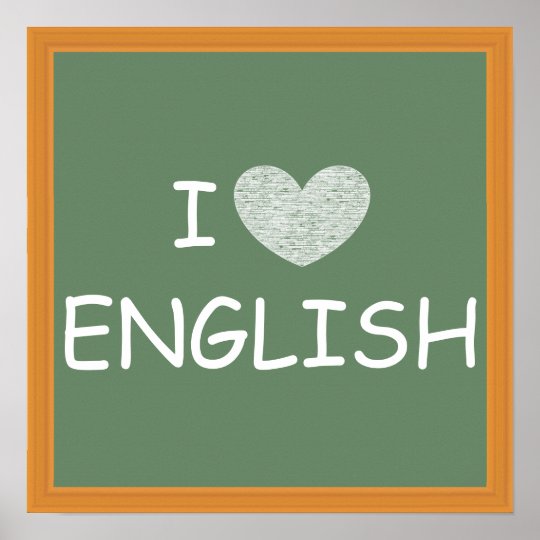 I love english картинки