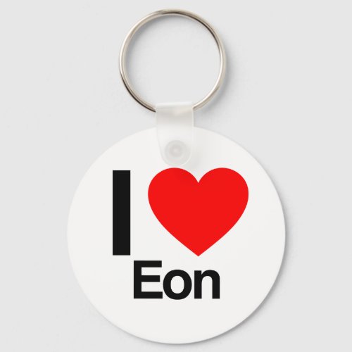 i love eon keychain