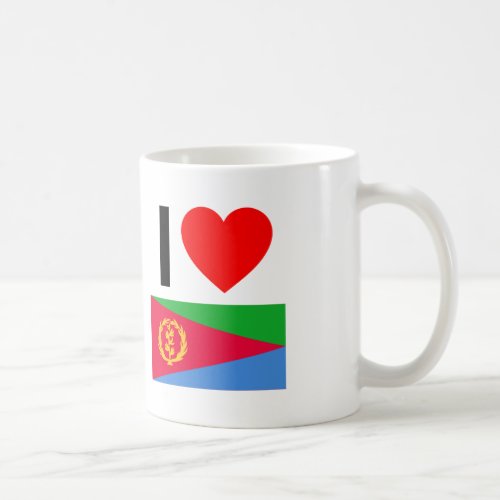 i love eritrea coffee mug