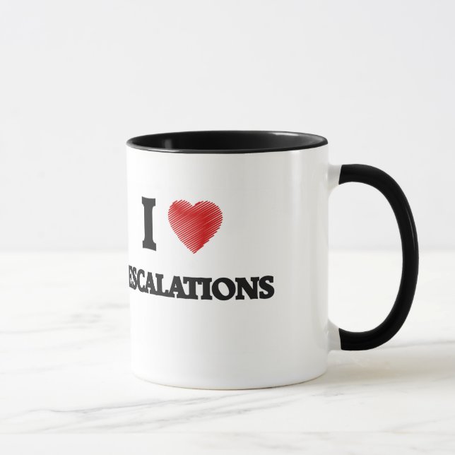 I love ESCALATIONS Mug (Right)