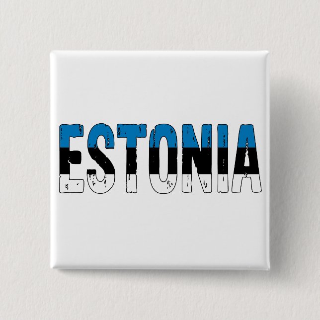 I love Estonia Button (Front)