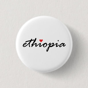 I love Ethiopia Button