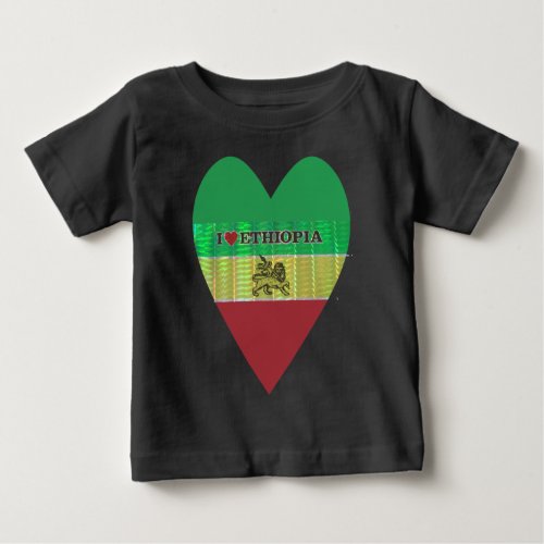 I love Ethiopiapng Baby T_Shirt