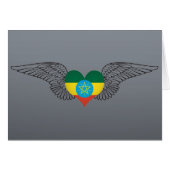 I Love Ethiopia -wings (Front Horizontal)