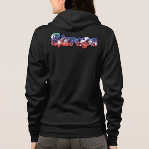I Love Europe with Compassion  Hoodie