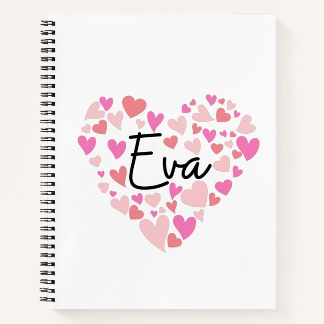 I love Eva Notebook (Front)