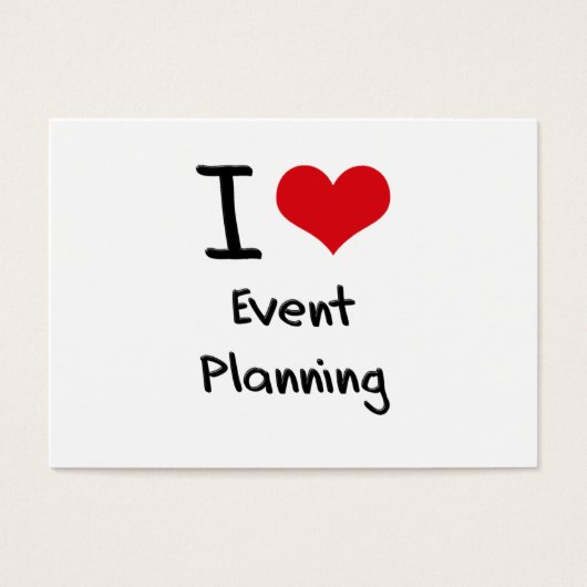 I love Event Planning (Front)