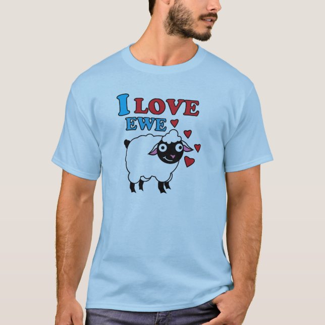 I love_ewe T-Shirt (Front)