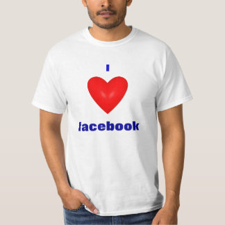 I love facebook tee