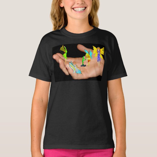 I LOVE FAIRIES  T-Shirt (Front)