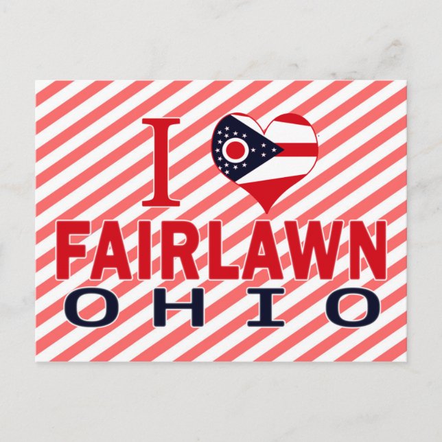 I love Fairlawn, Ohio Postcard (Front)