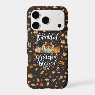 I Love Fall Autumn Cozy Leaf Pattern Tough iPhone 17 Pro Case