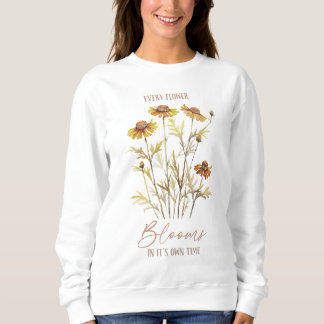 I Love Fall Most of All | Autumn Leaves Design Sweatshirt
