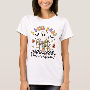 I Love Fall Prevention Thanksgiving Physical Thera T-Shirt